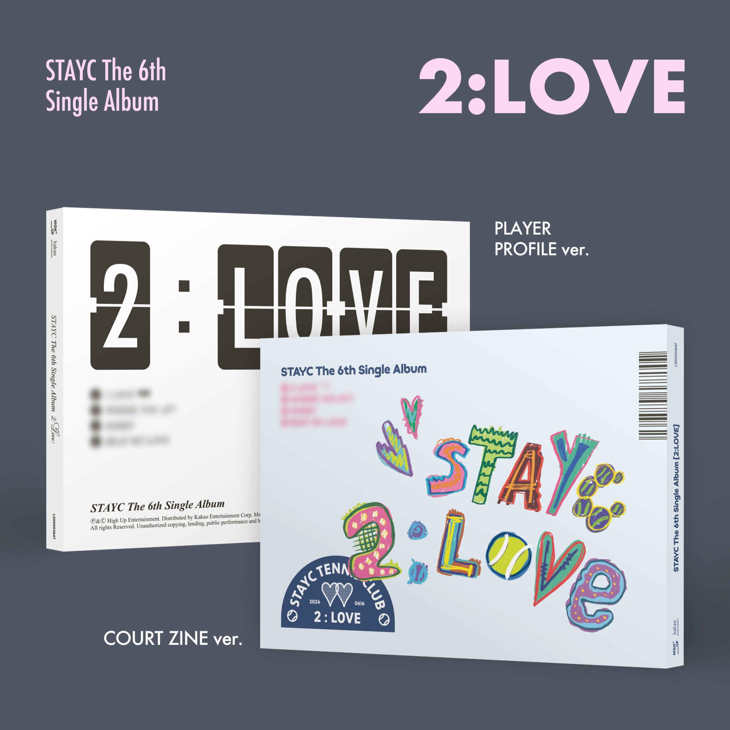 STAYC The 6th Single Album[2:LOVE] 販売・オンラインリリース
